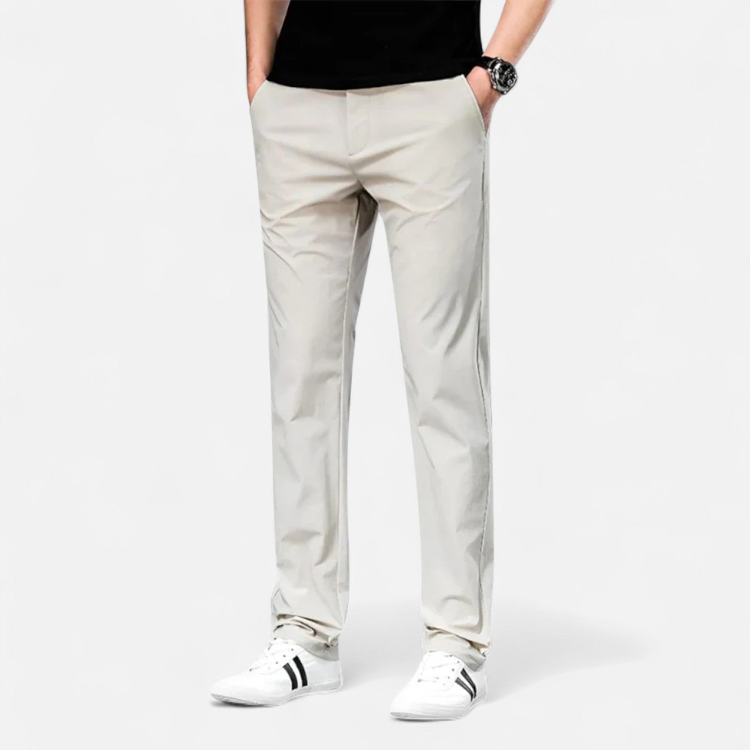 Pantalon chino Porto pour homme – Élégance polyvalente, confort intemporel
