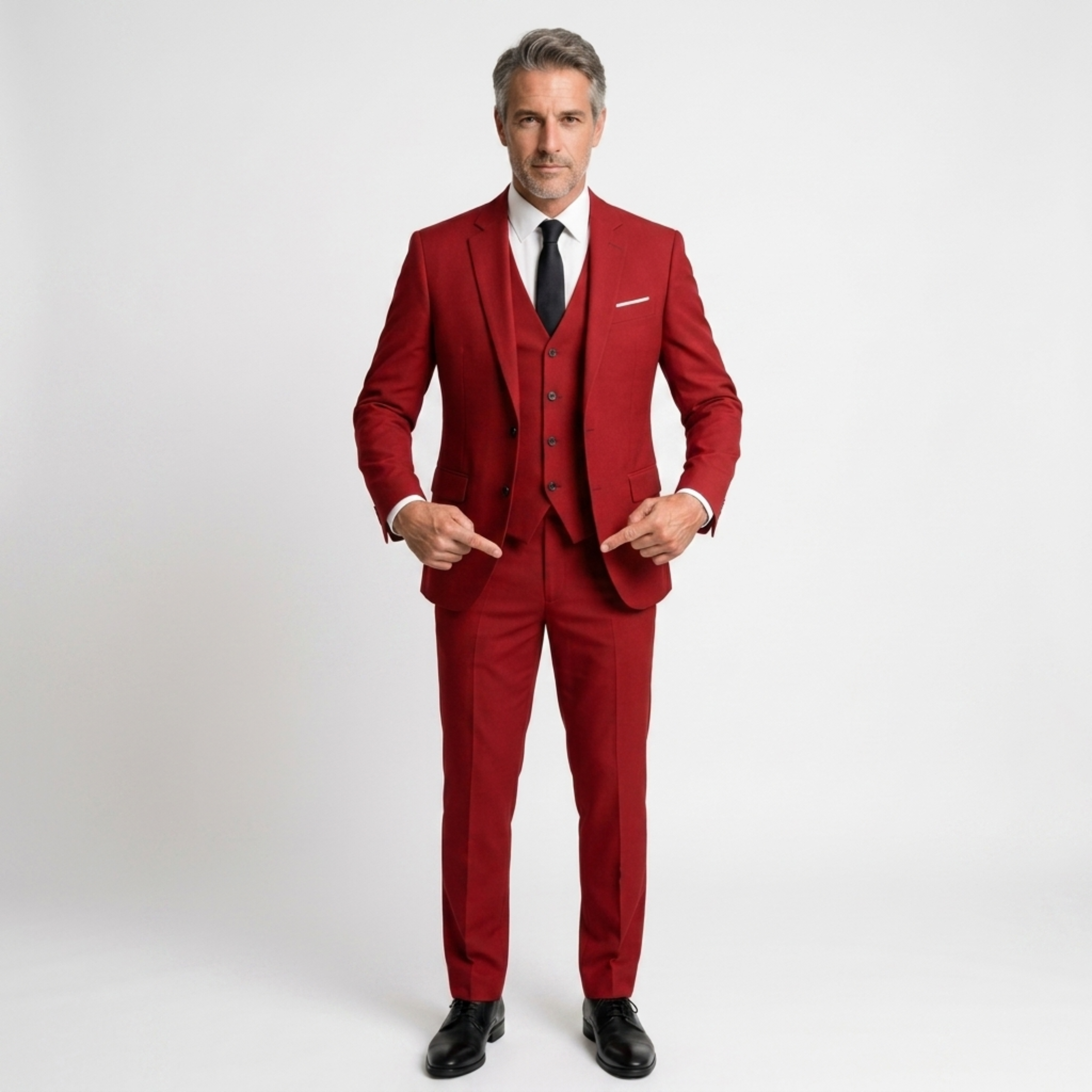 Traje hombre tres piezas slim fit | conjunto formal para bodas