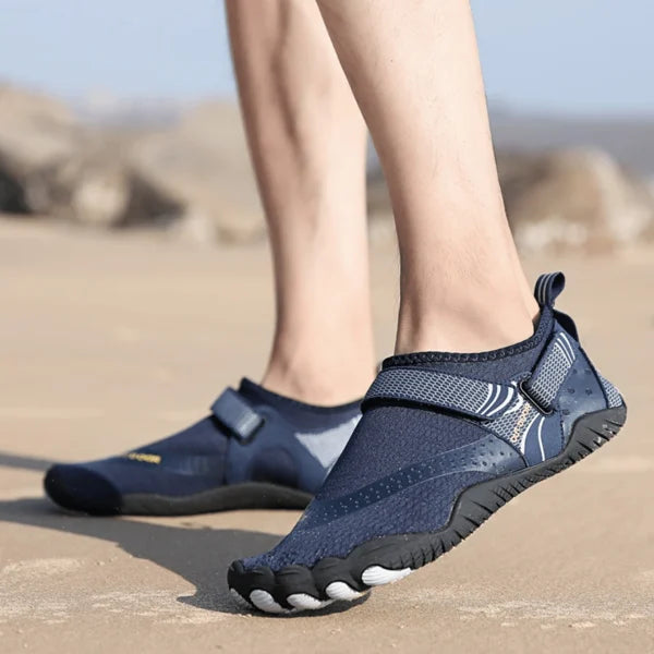 Zapatillas acuáticas unisex - suela de marcha natural - calzado playa senderismo