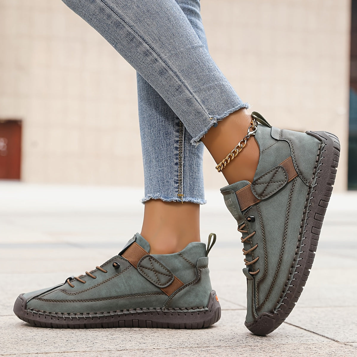 Zapatillas de Mujer con Diseño de Soporte y Estilo Moderno para Caminar