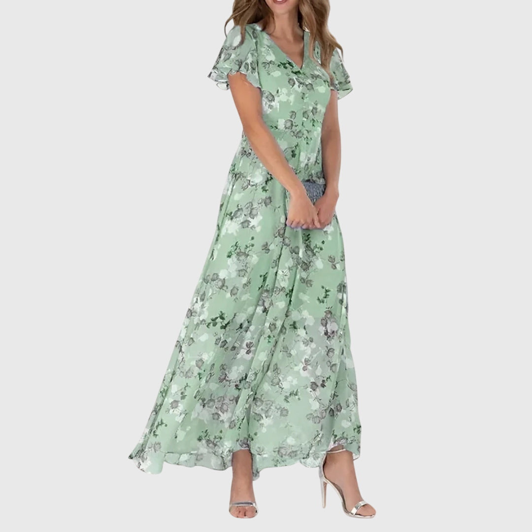 Vestido entallado midi | vestido versátil para eventos