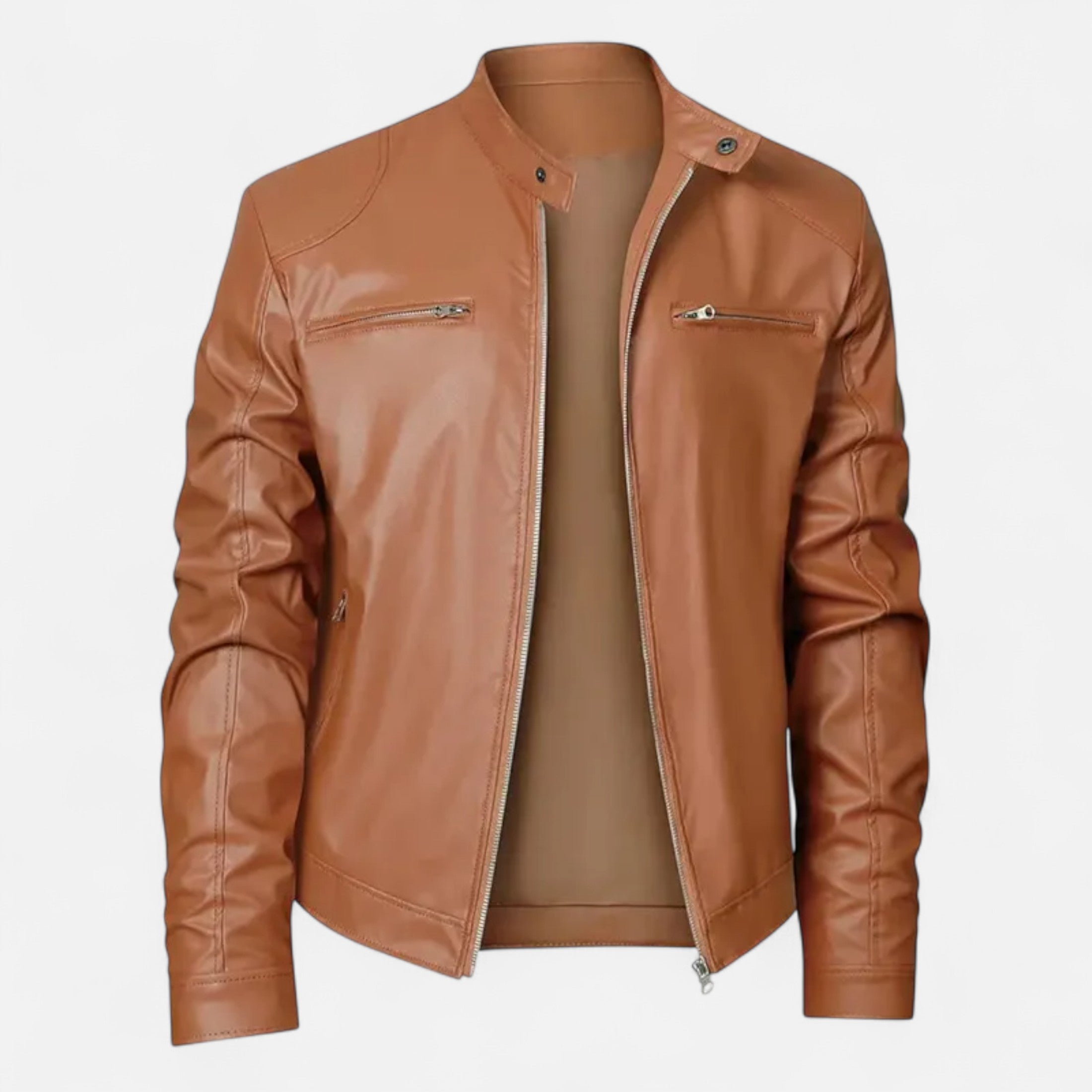 Chaqueta de Piel Atemporal para Hombre