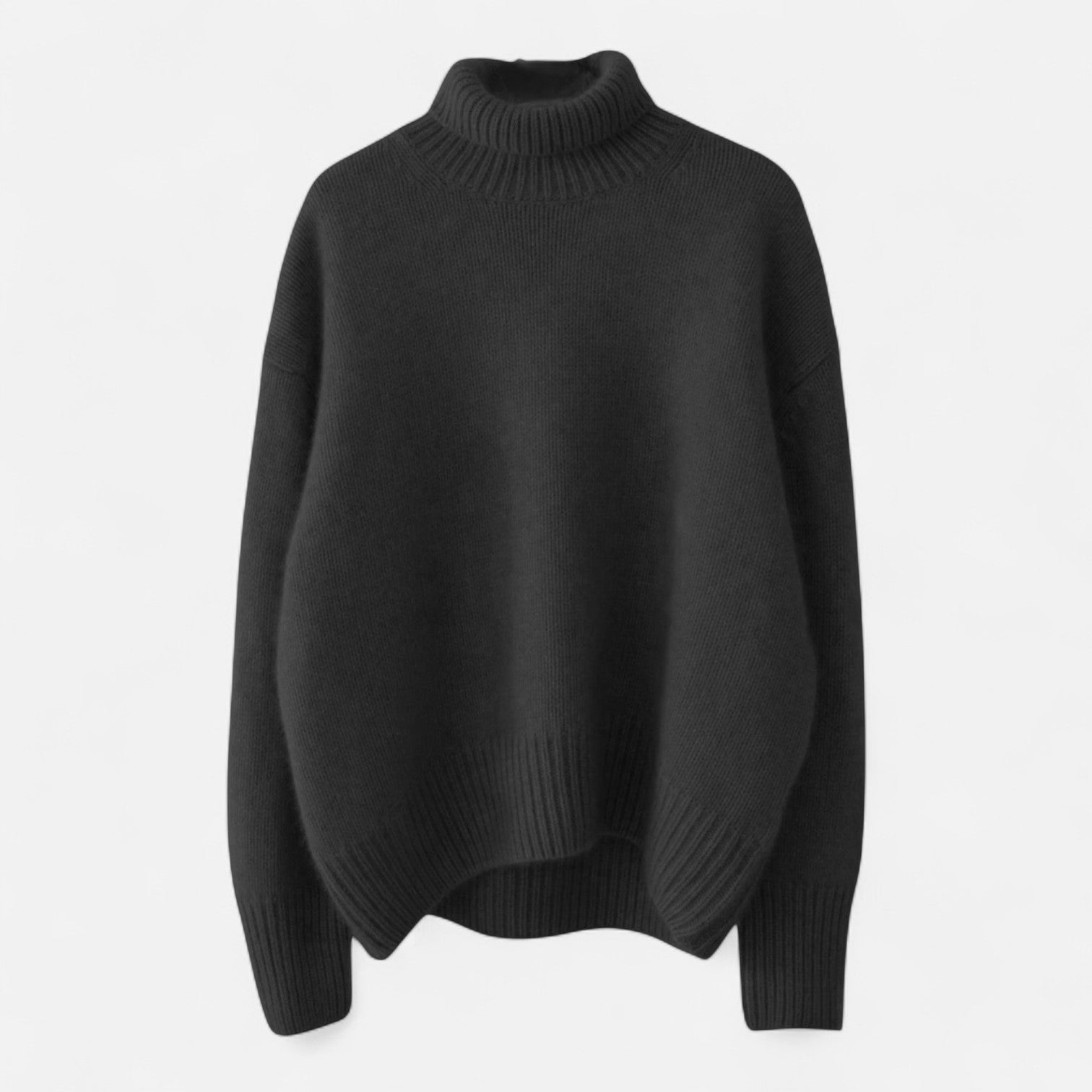 Jersey Mujer Invierno Cuello Alto Cashmere