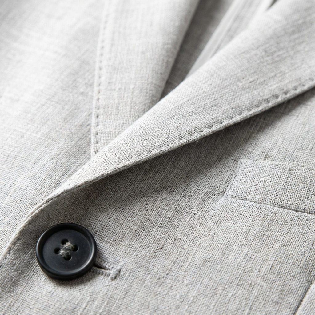 Traje de lino para hombre — Corte entallado slim fit para bodas