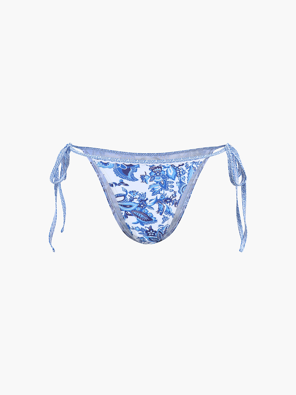 Bikini de Dos Piezas para Mujer con Cuello Halter y Relleno Extraíble con Estampado