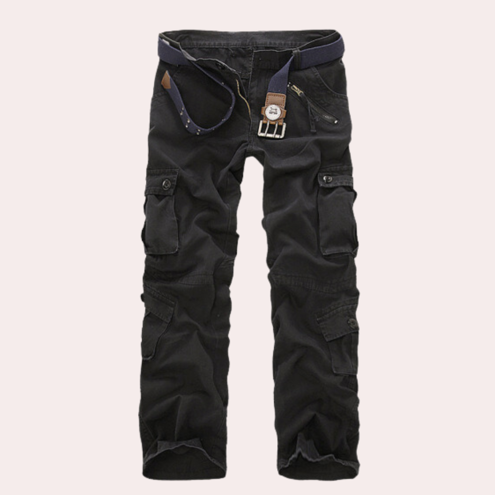 Pantalón Cargo para Hombre Cómodo con Bolsillos Funcionales y Corte Moderno