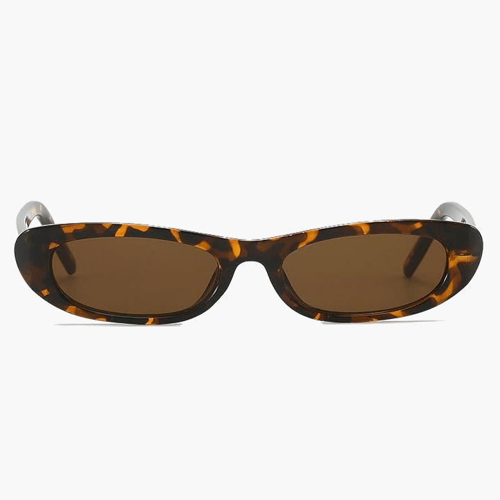 Gafas de Sol Ovaladas de Montura Pequeña Estilo Vintage para Mujer