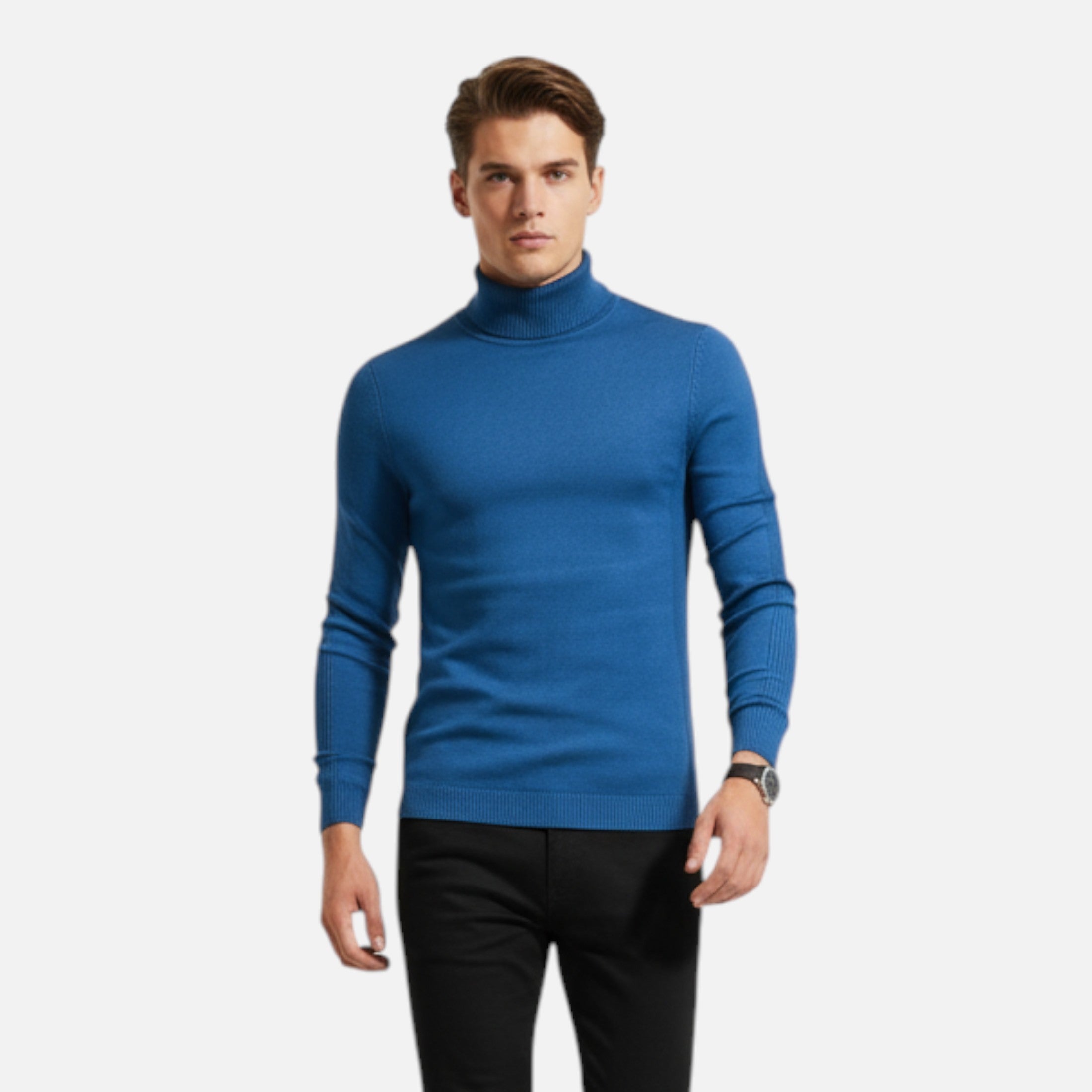 Jersey de Cuello Alto Clásico para Hombre