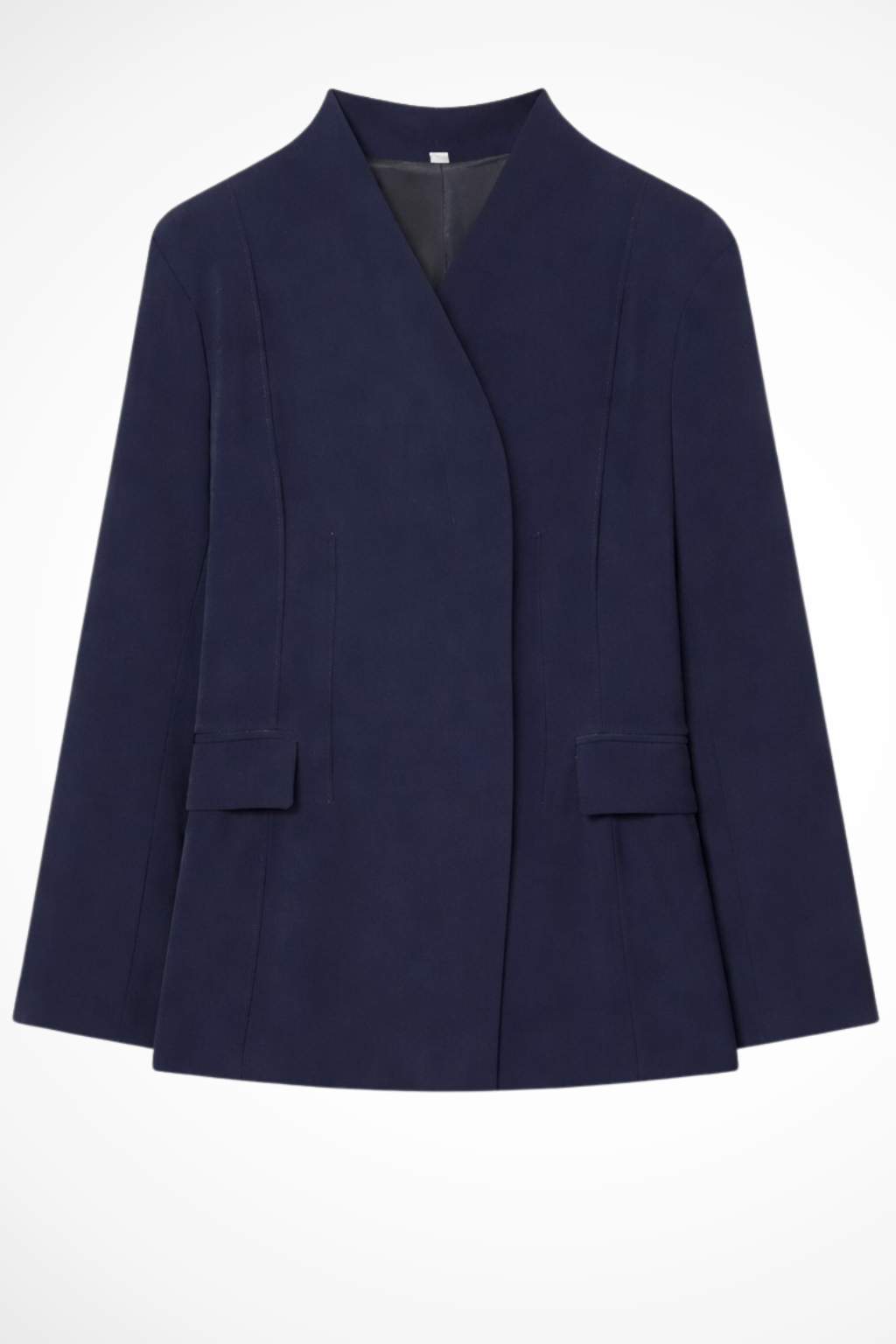 Traje de Dos Piezas para Mujer Blazer Entallado y Pantalón de Pata Ancha