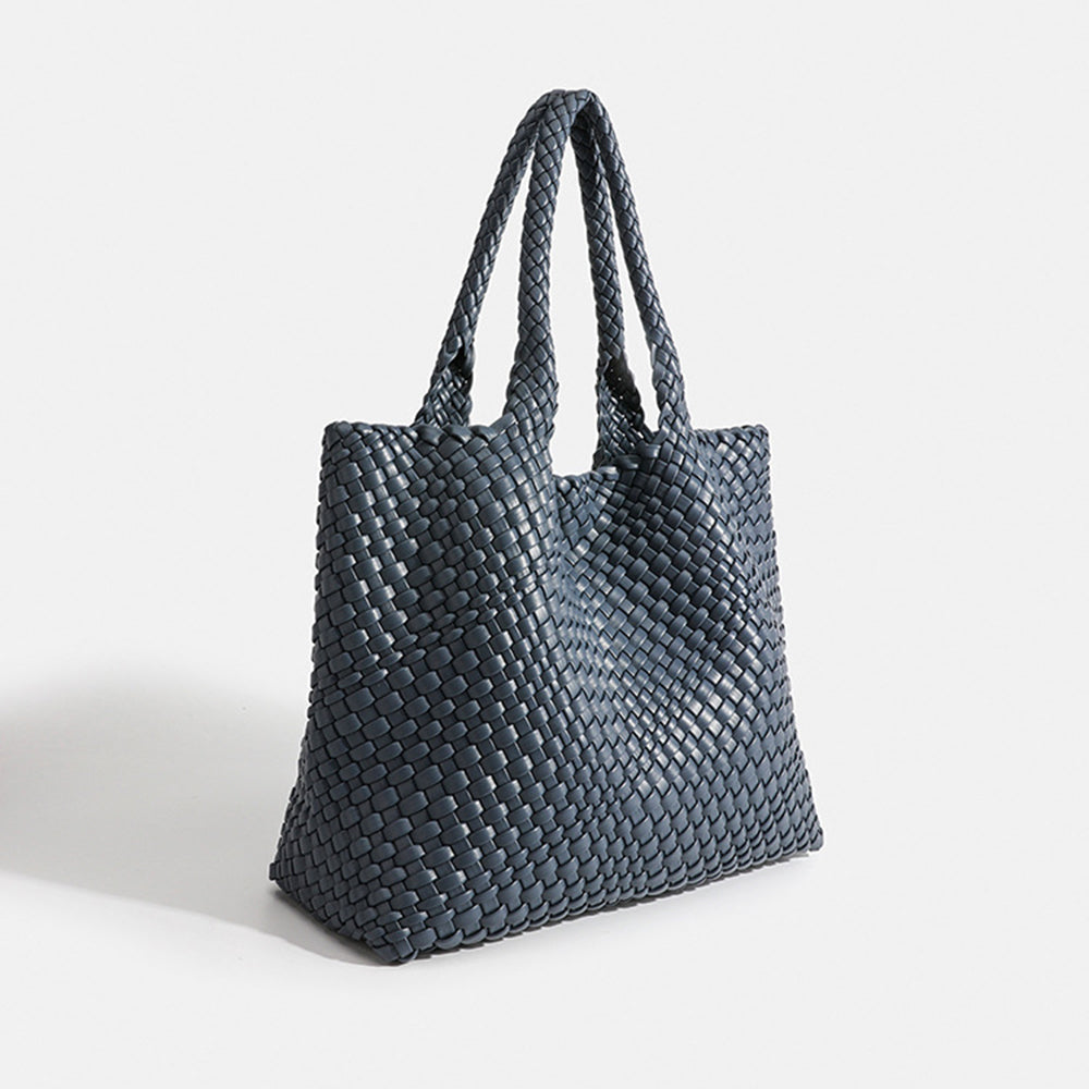 Bolso tote mujer tejido asa hombro gran capacidad