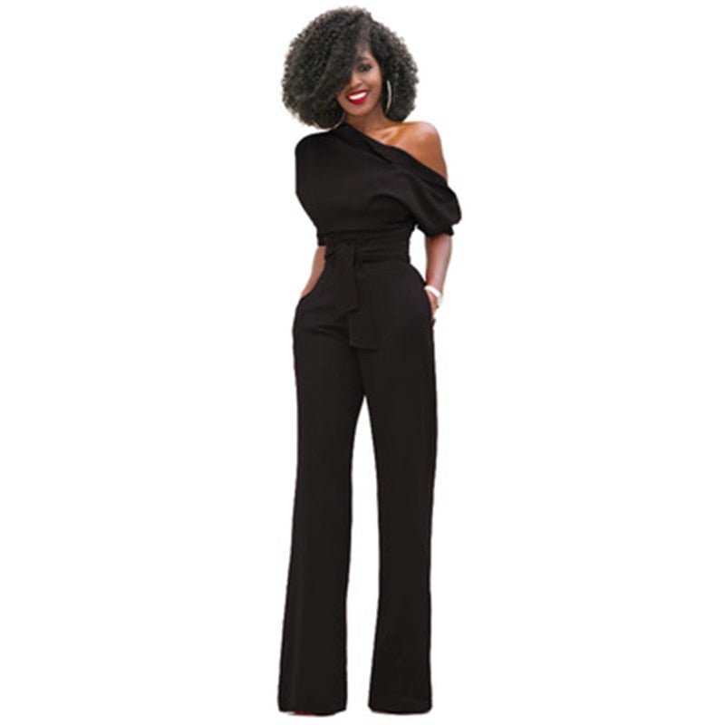 Mono Mujer Elegante Cinturón Ajustable