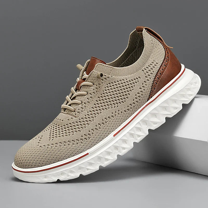 Zapatillas Deportivas de Malla Transpirable para Hombre y Mujer con Cordones