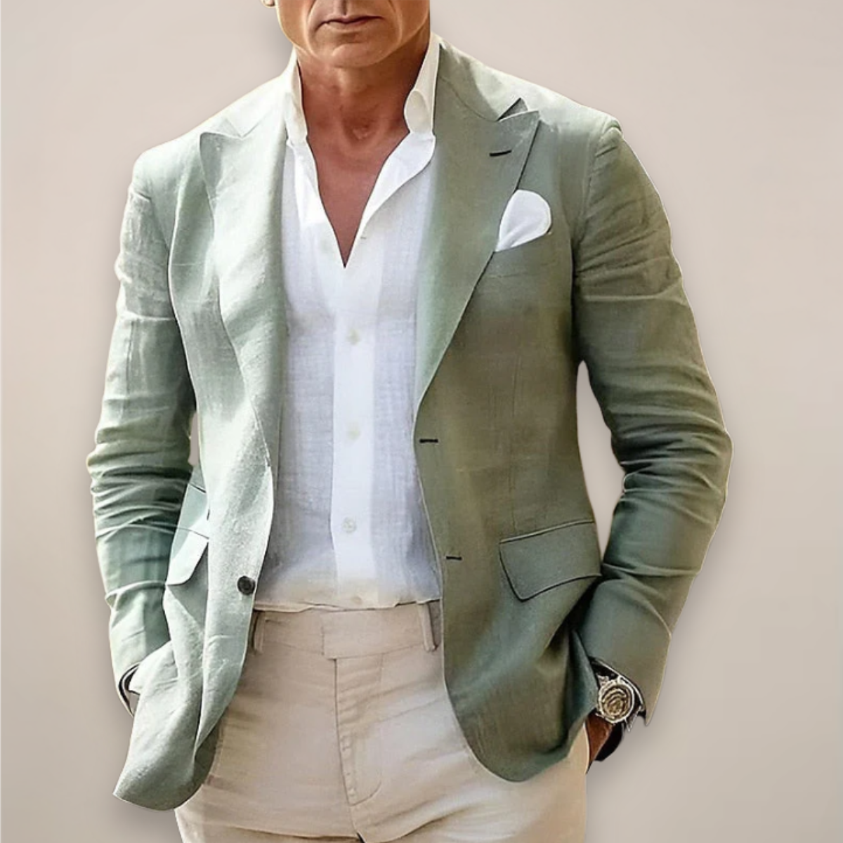 Men's blazer — slim fit light — events