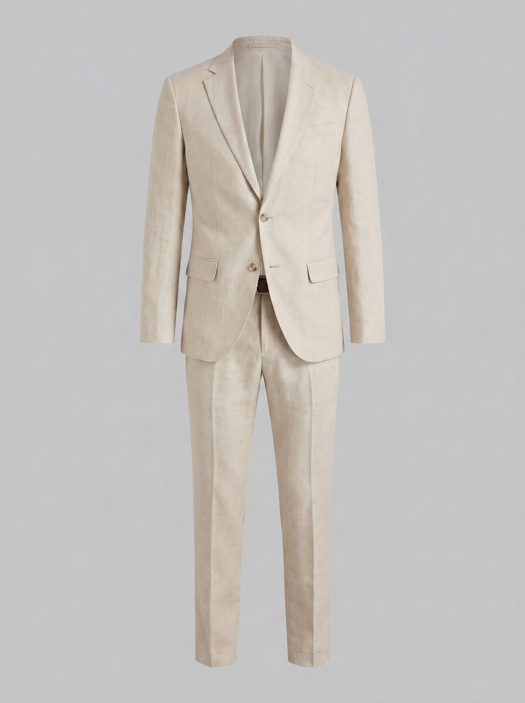 Traje de lino hombre | conjunto sastre entallado para boda