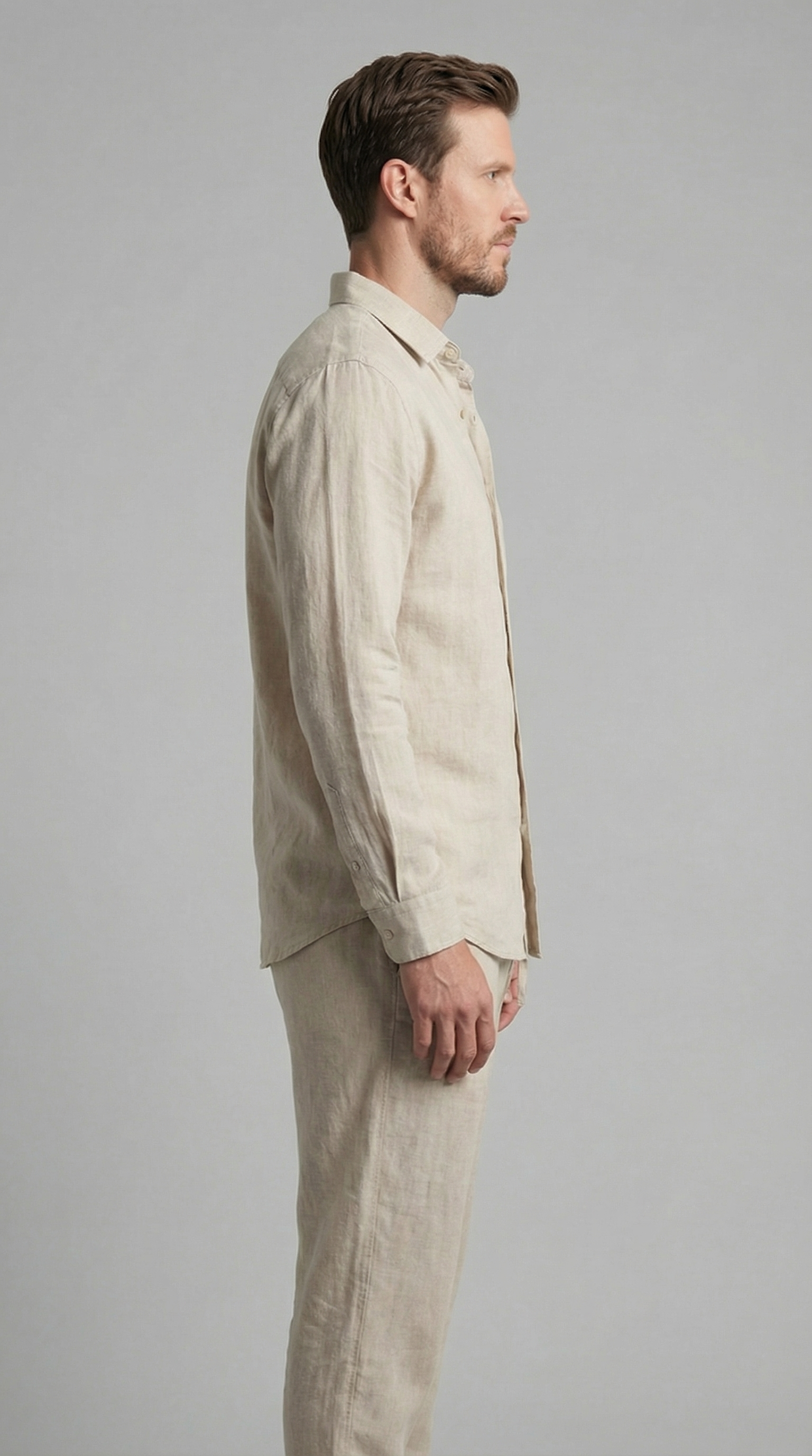 Conjunto lino hombre | conjunto dos piezas ajuste slim