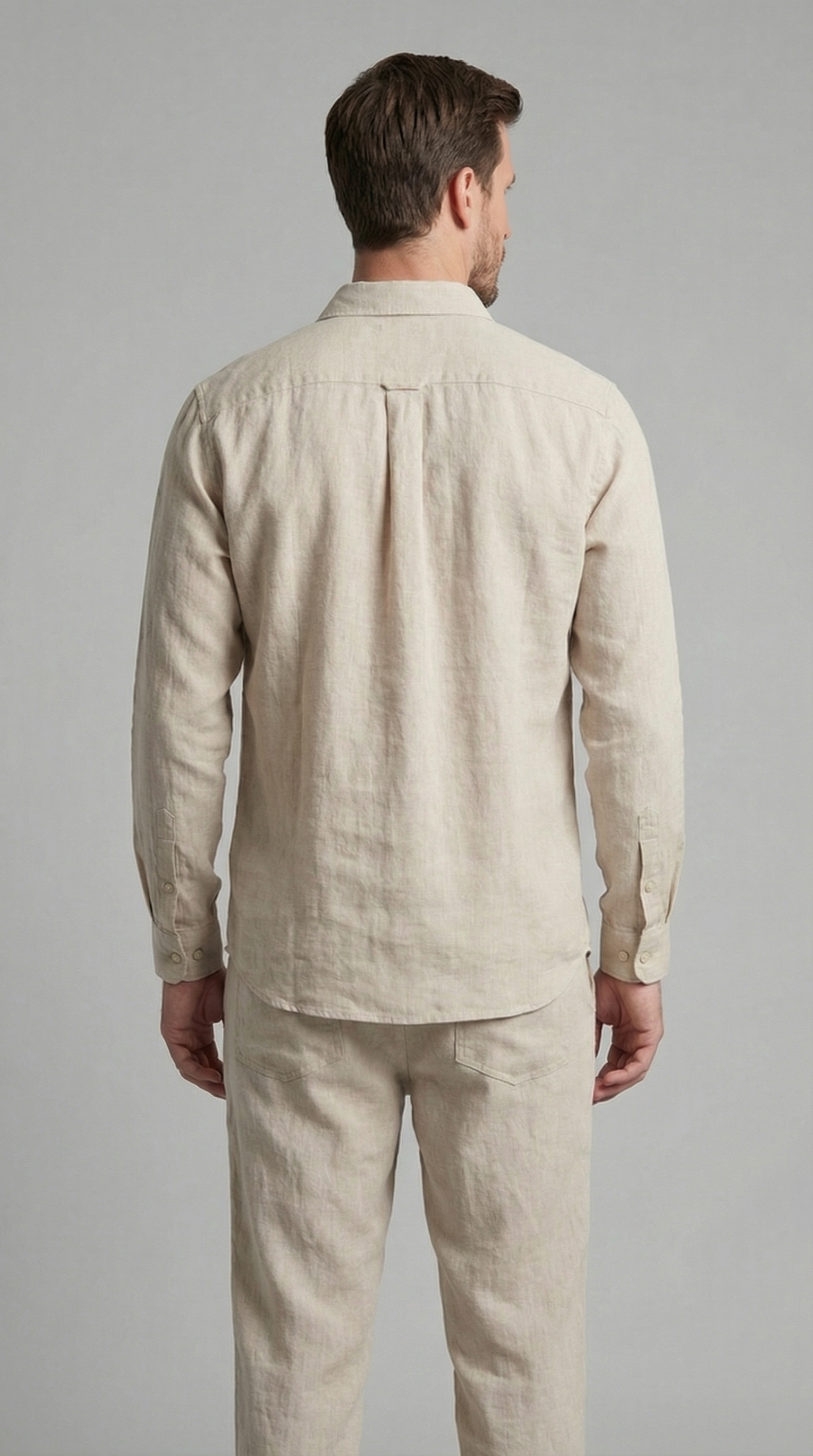 Conjunto lino hombre | conjunto dos piezas ajuste slim