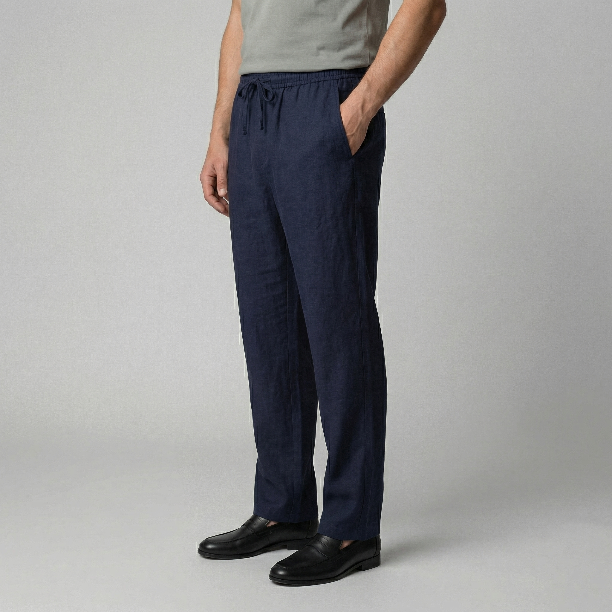 Men's linen pants | slim fit for the beach