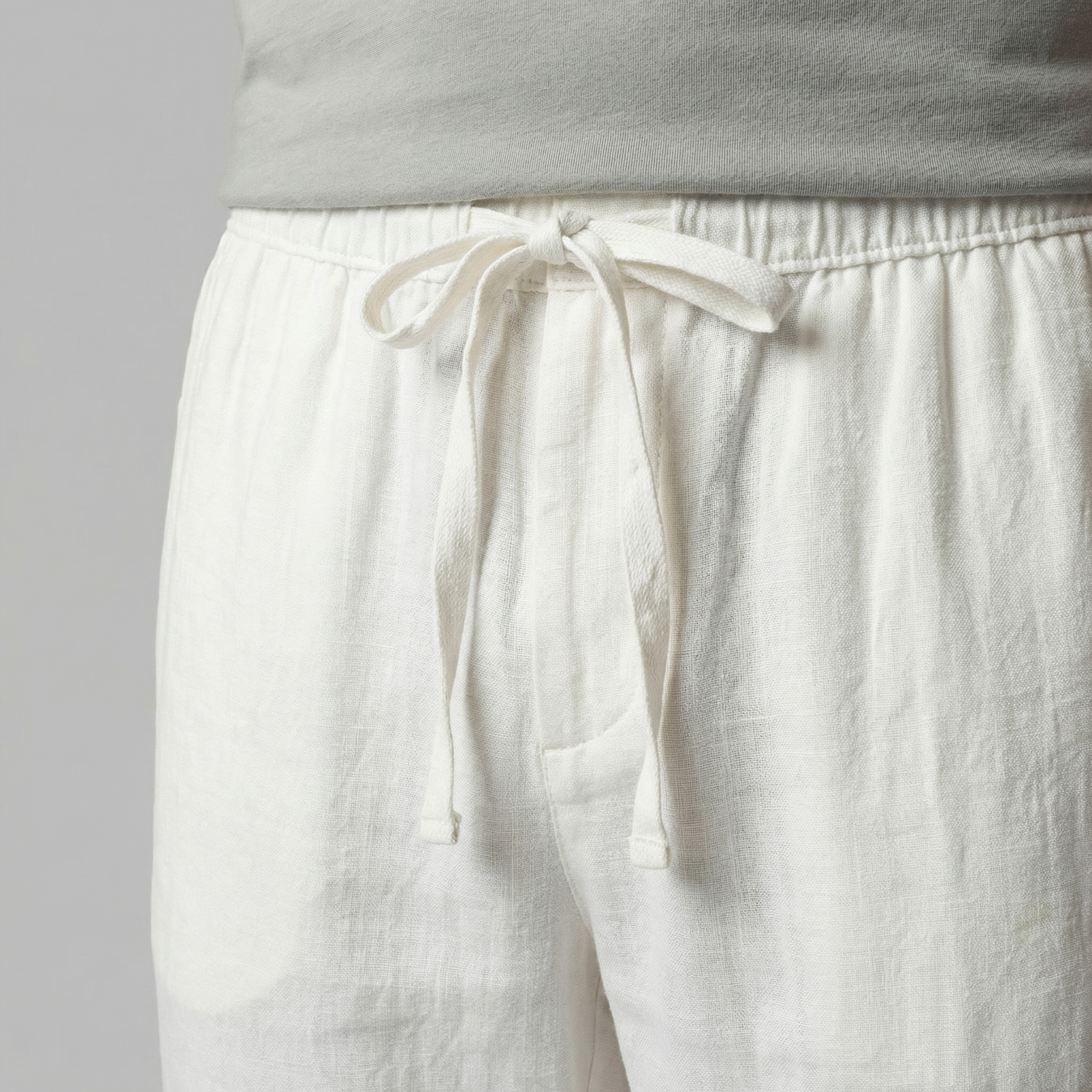 Men's linen pants | slim fit for the beach