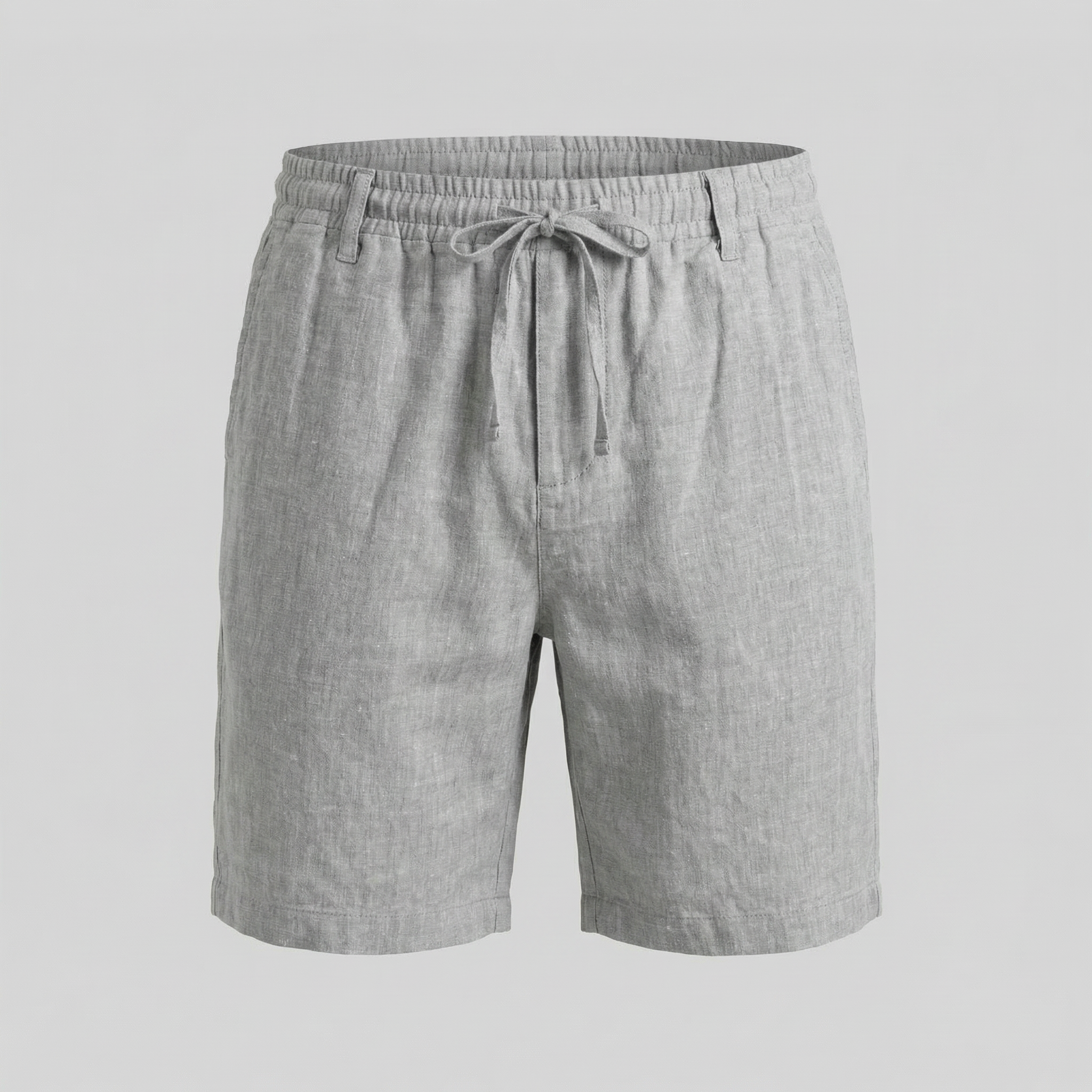 Pantalón corto de lino hombre | ajuste relajado para verano