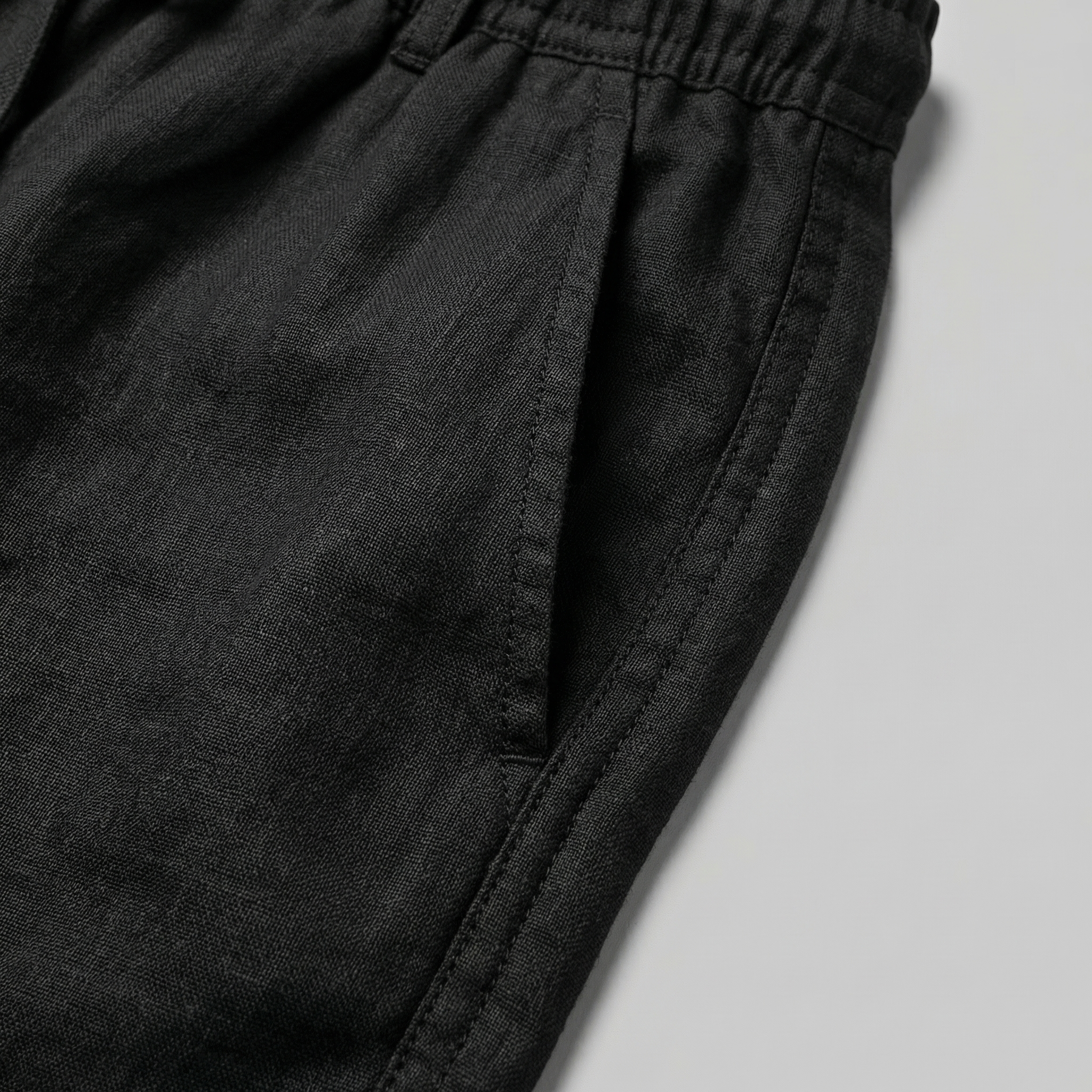 Pantalón corto de lino hombre | ajuste relajado para verano