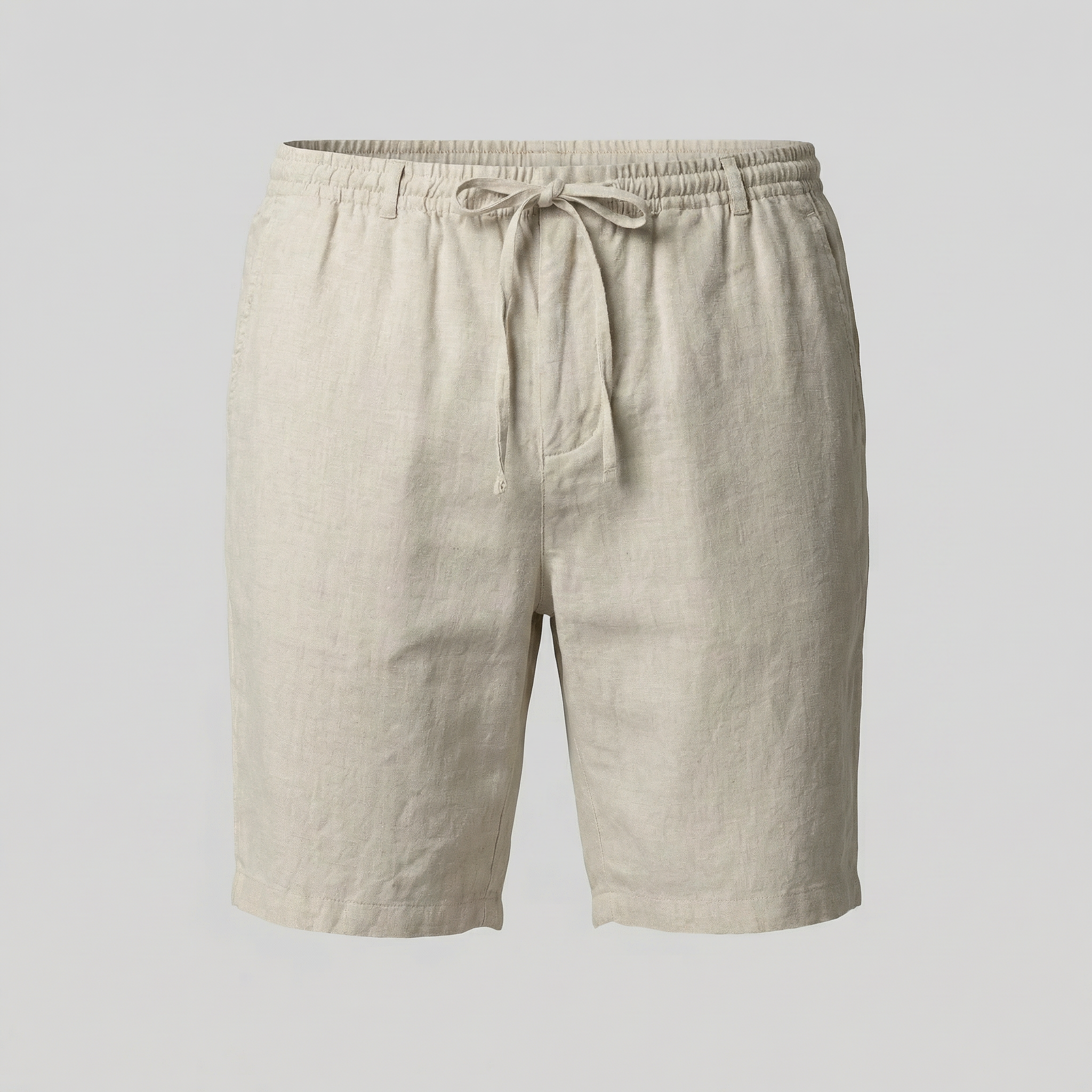 Pantalón corto de lino hombre | ajuste relajado para verano