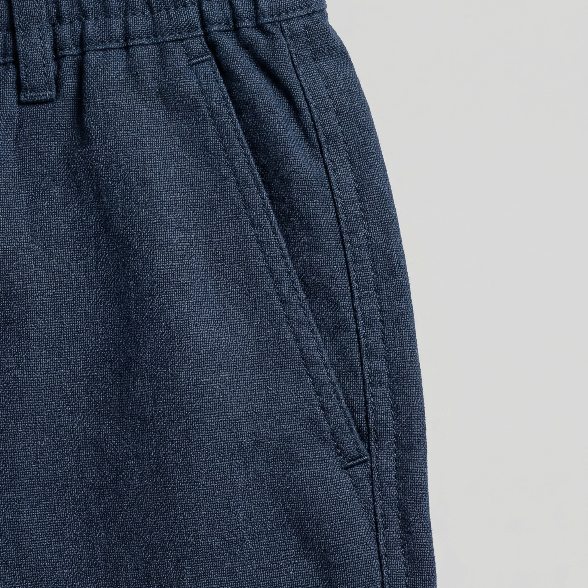 Pantalón corto de lino hombre | ajuste relajado para verano