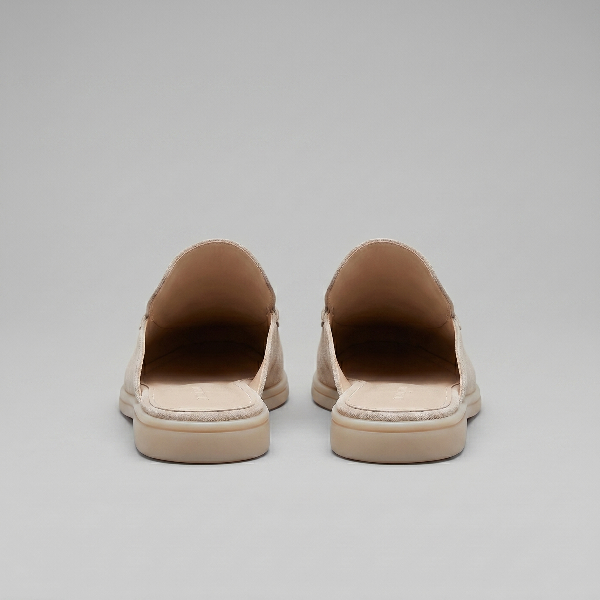 Mules de ante para hombre | calzado destalonado casual