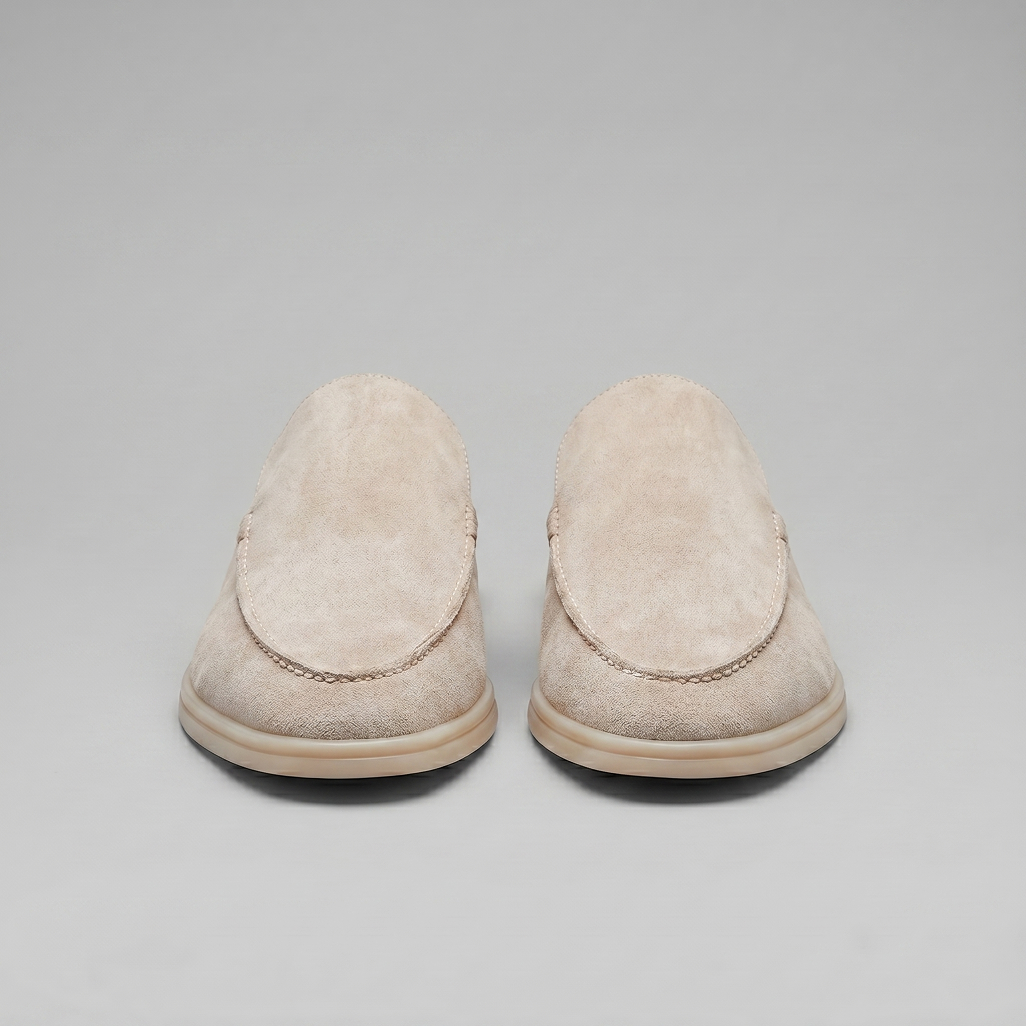 Mules de ante para hombre | calzado destalonado casual