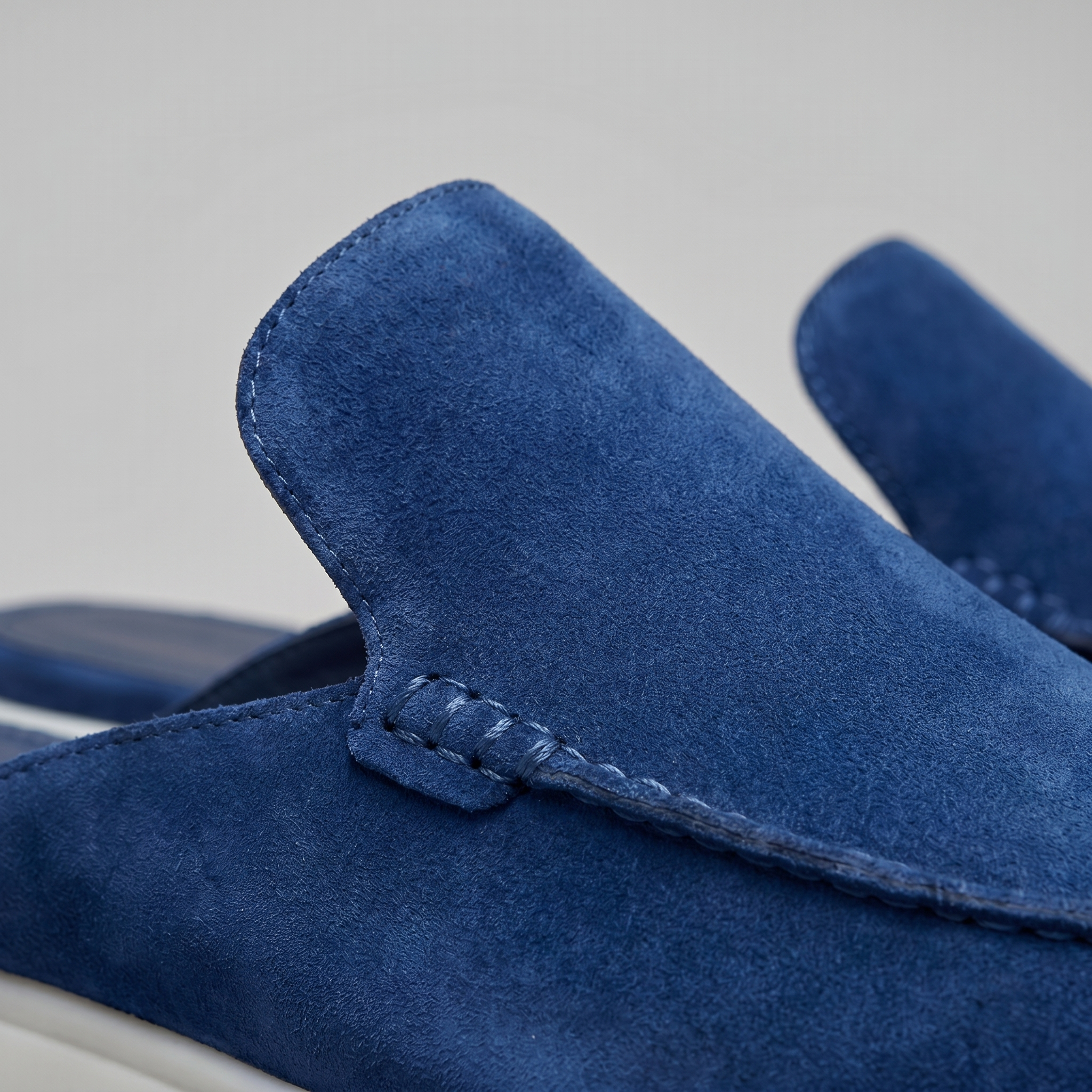 Mules de ante para hombre | calzado destalonado casual