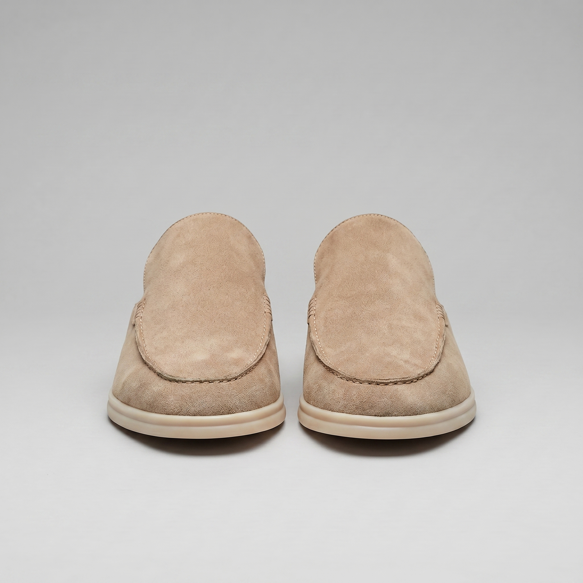 Mules de ante para hombre | calzado destalonado casual