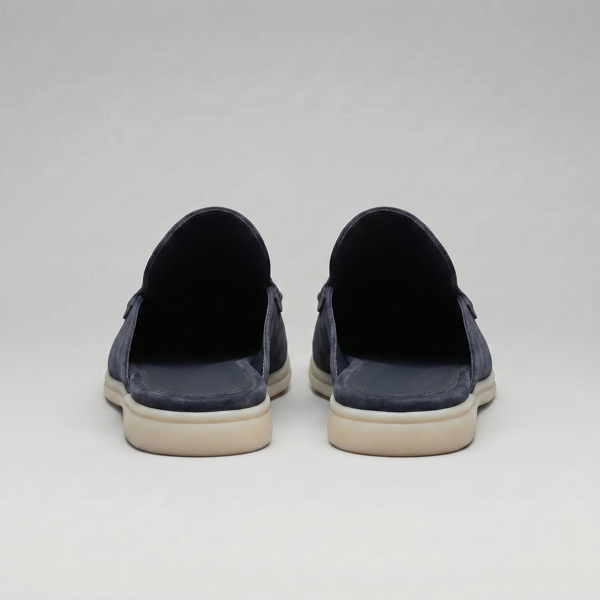 Mules de ante para hombre | calzado destalonado casual