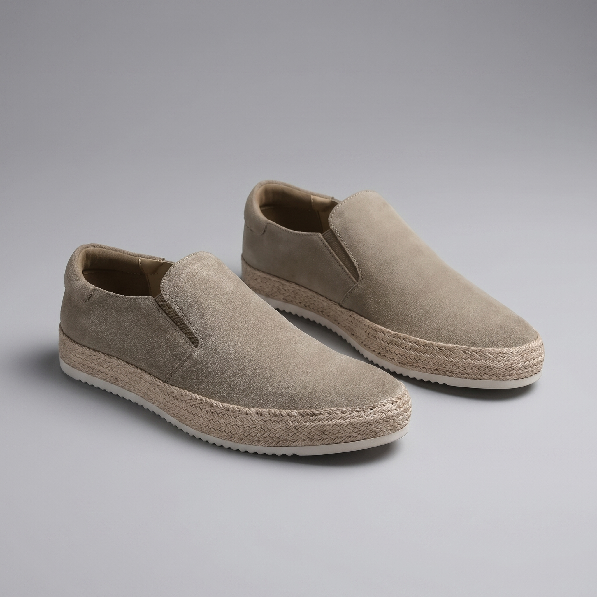 Mocasines de ante hombre | calzado slip-on para playa