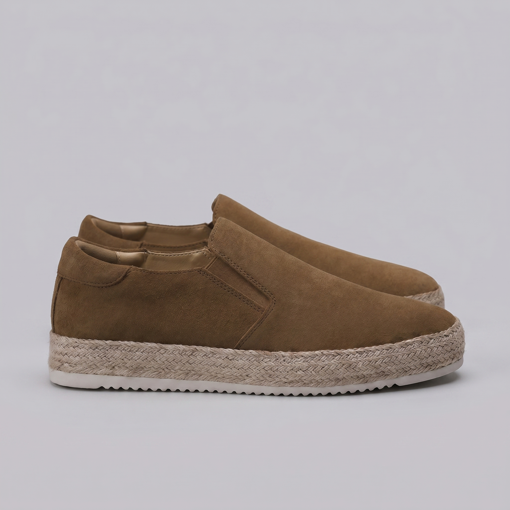Mocasines de ante hombre | calzado slip-on para playa