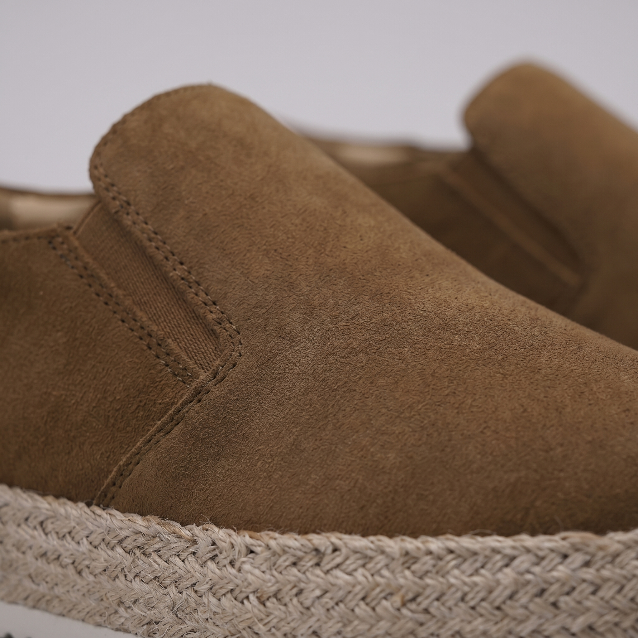 Mocasines de ante hombre | calzado slip-on para playa