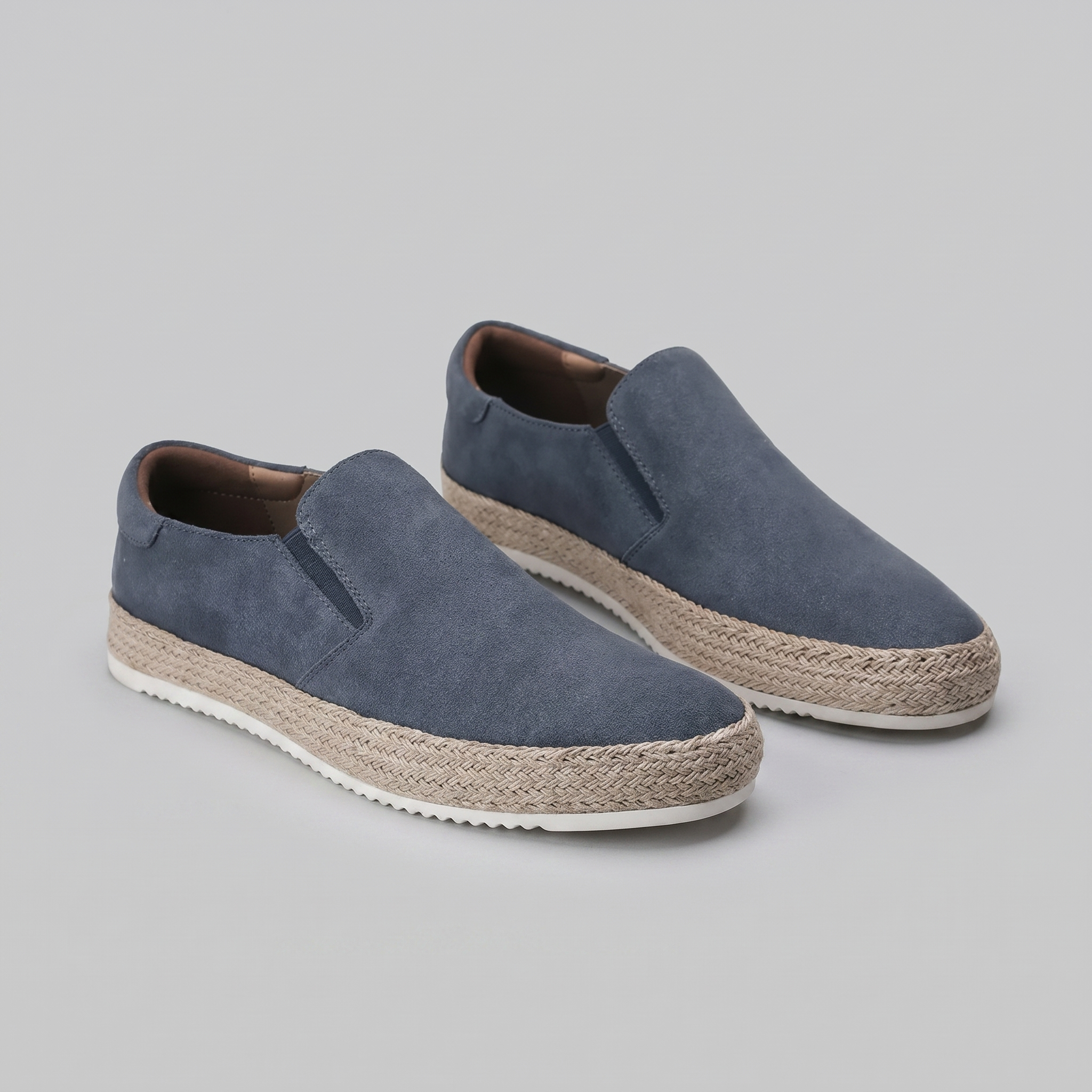 Mocasines de ante hombre | calzado slip-on para playa