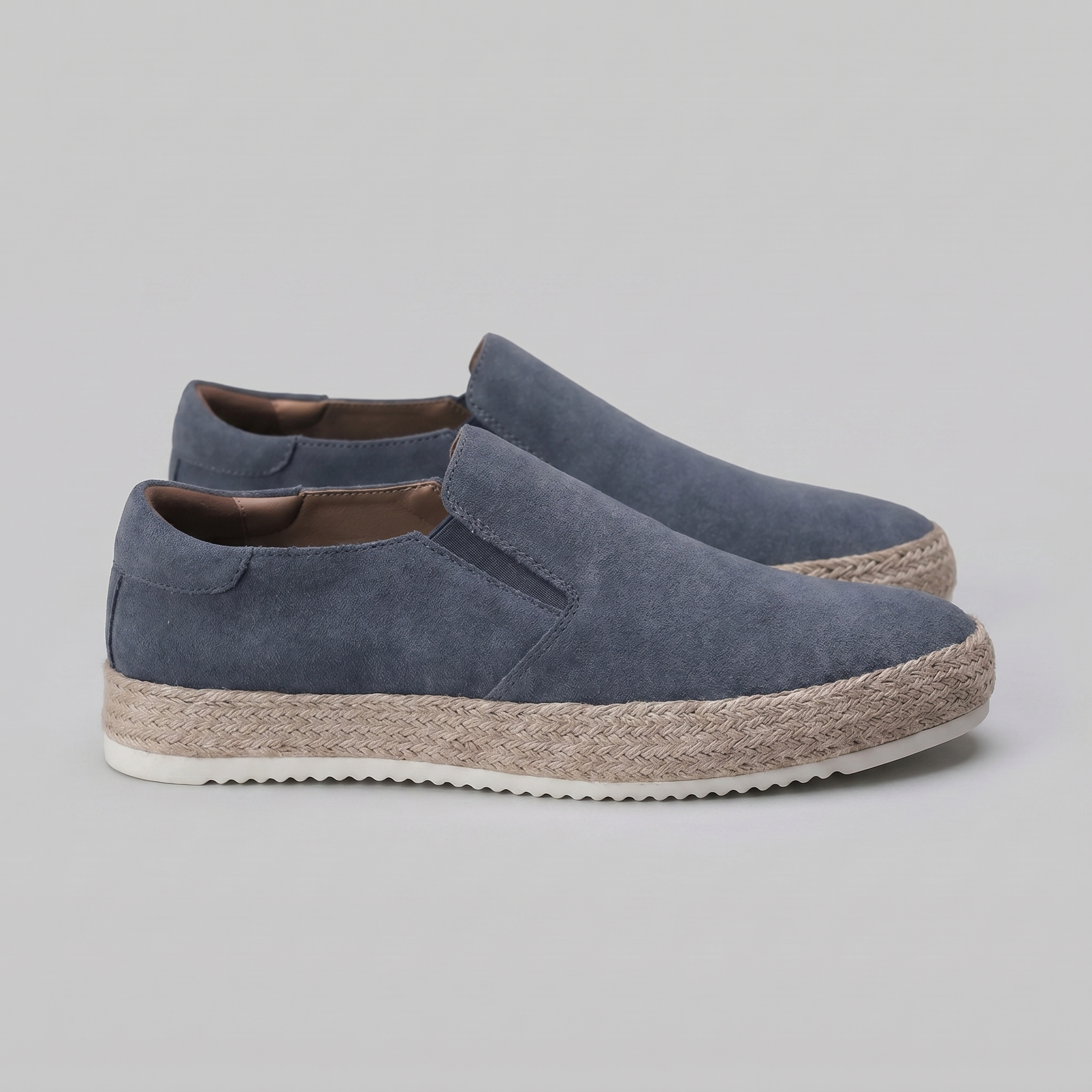 Mocasines de ante hombre | calzado slip-on para playa
