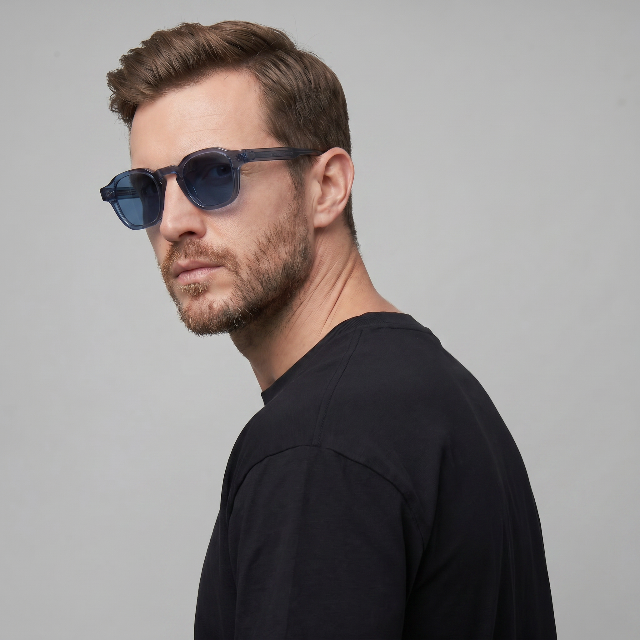 Lunettes de soleil homme | monture carrée usage quotidien