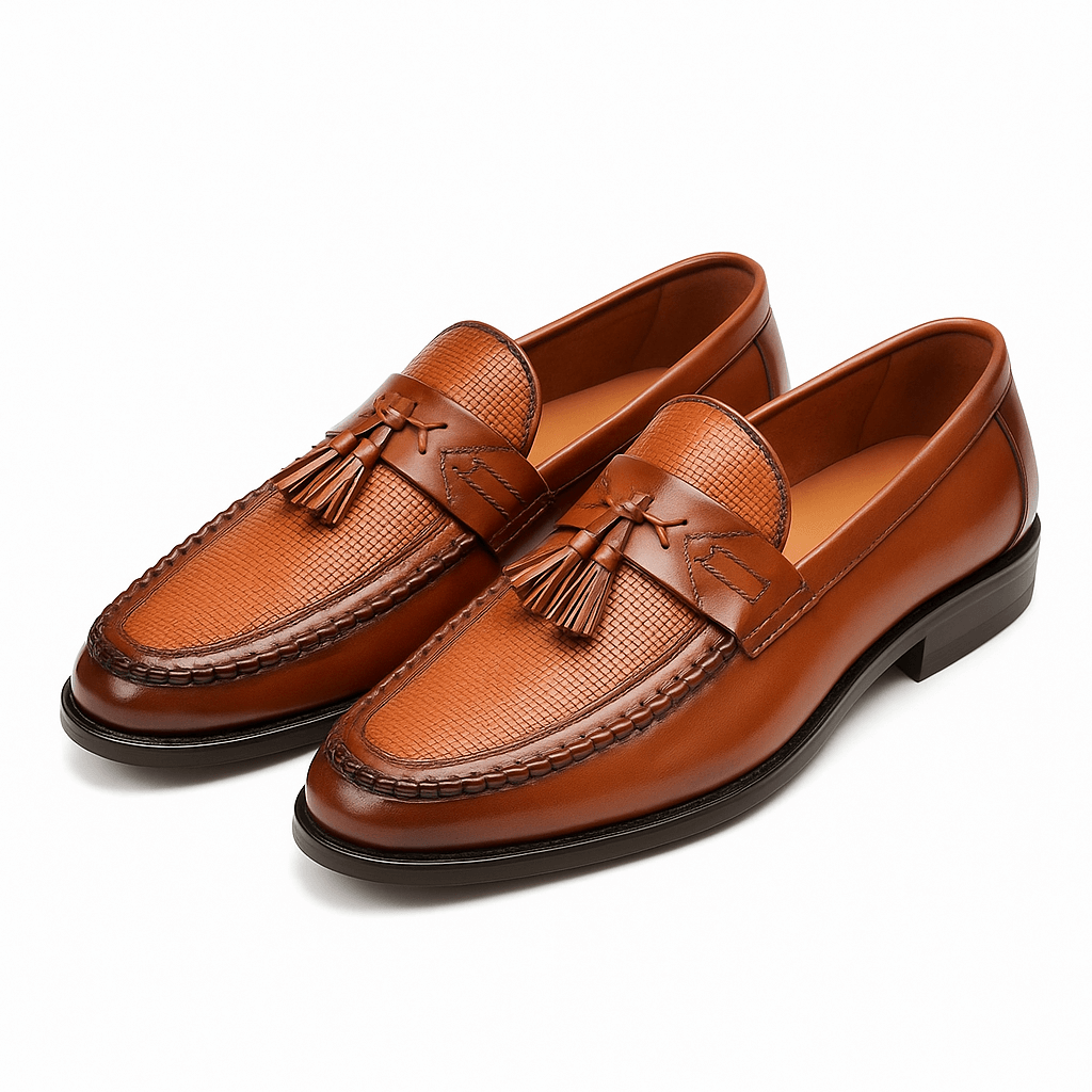 Πλεκτά μοκασίνια για άνδρες — slip-on στυλ για εκδηλώσεις