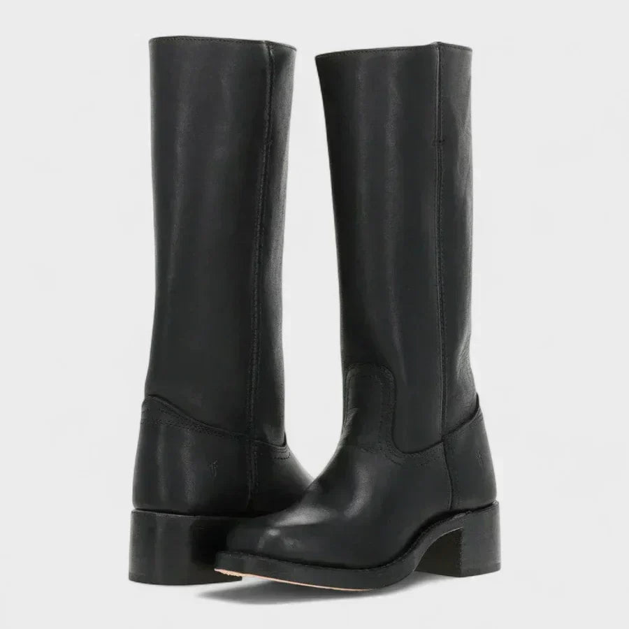 Botas de Estilo Retro para Mujer con Suela Antideslizante y Plantilla Acolchada