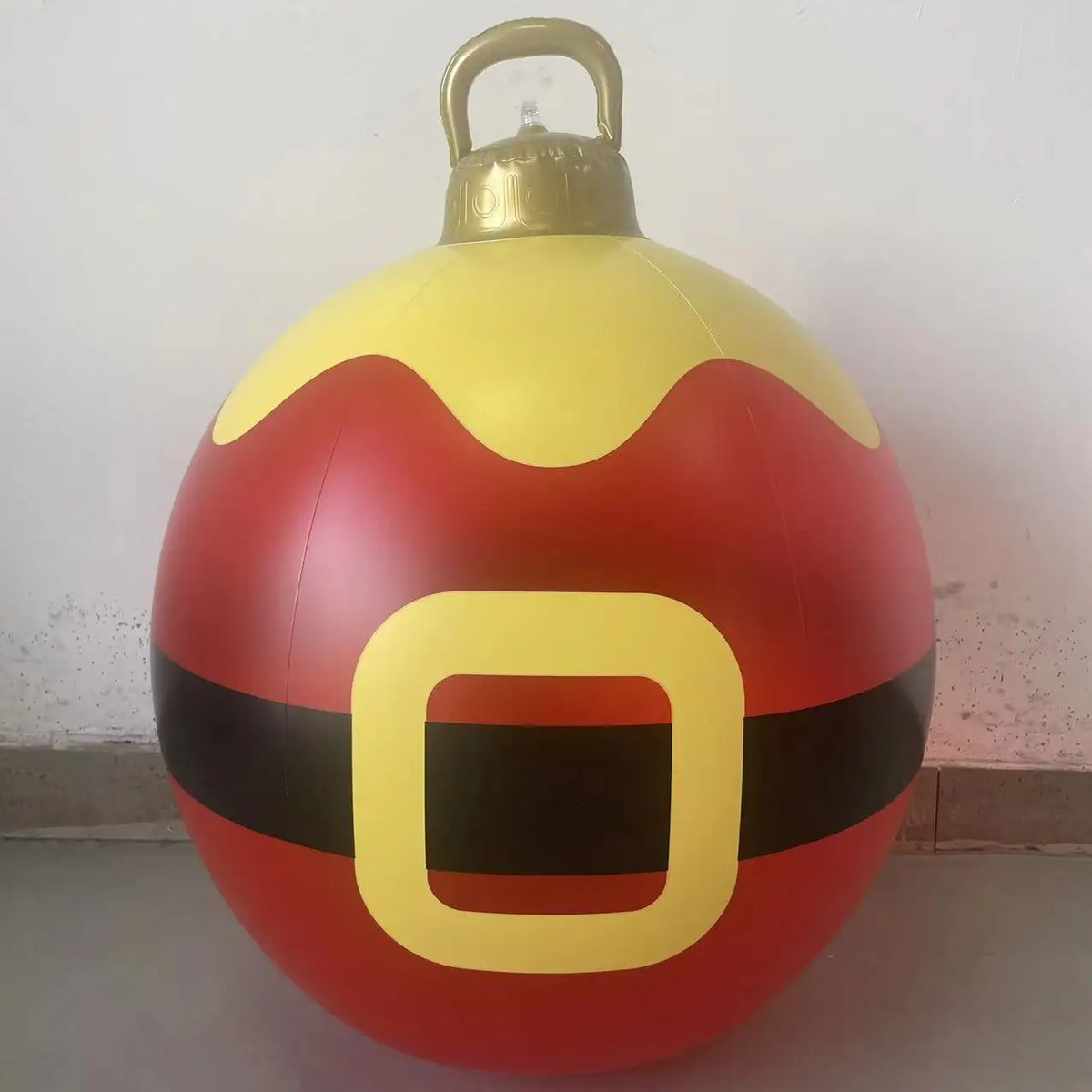 Bola Hinchable Gigante de Navidad de 60 cm para Exterior sin Luces