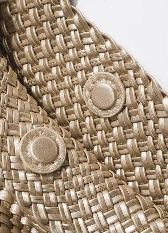 Bolso tote mujer tejido asa hombro gran capacidad