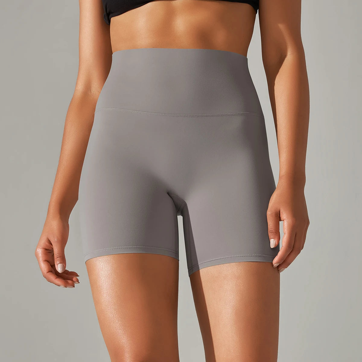 Shorts Deportivos Mujer de Tiro Alto