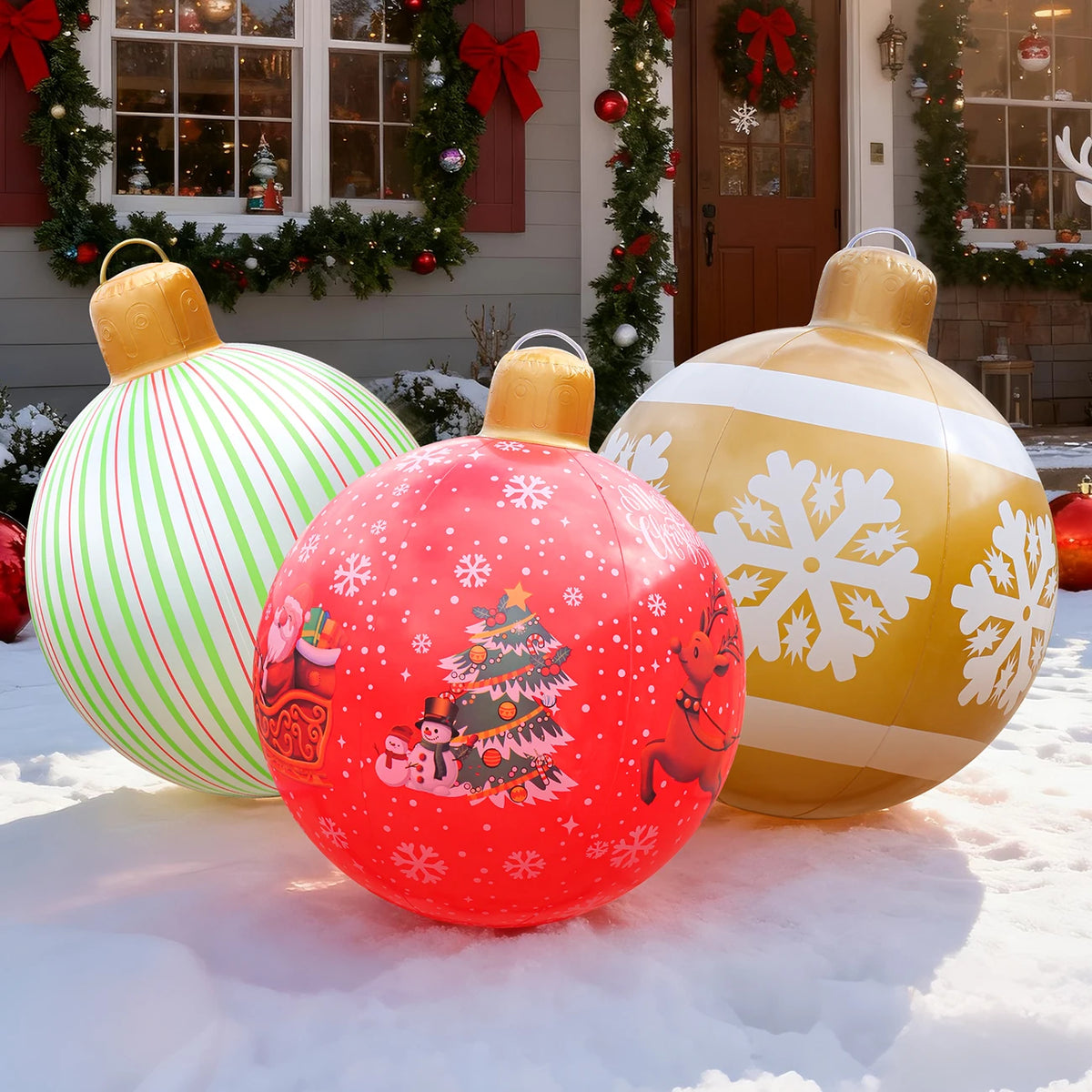 Bola Hinchable Decorativa Grande para Colgar con Diseño Resistente y Ligero