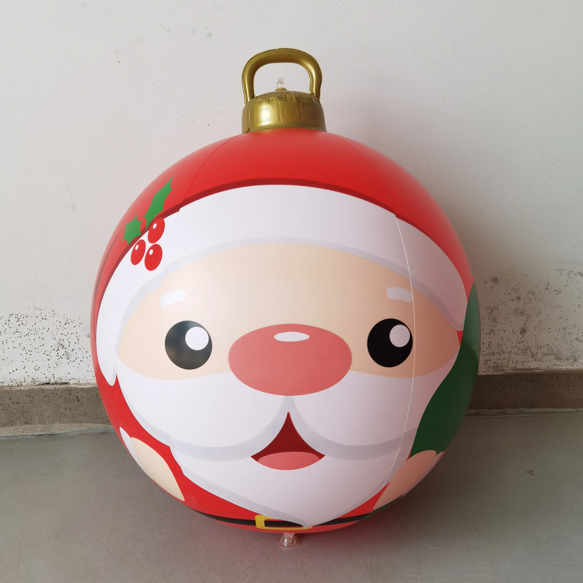 Bola Hinchable Gigante de Navidad de 60 cm para Exterior sin Luces