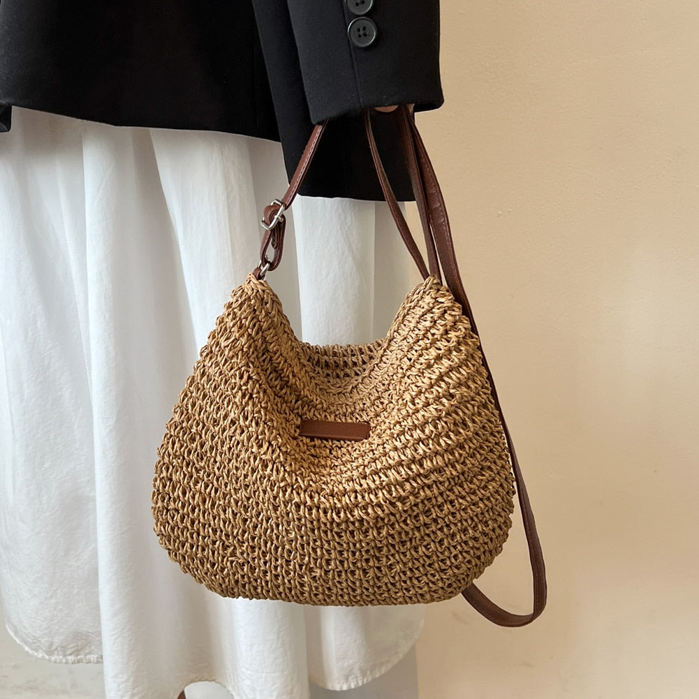 Bolso de hombro para mujer - estilo bohemio espacioso - diario