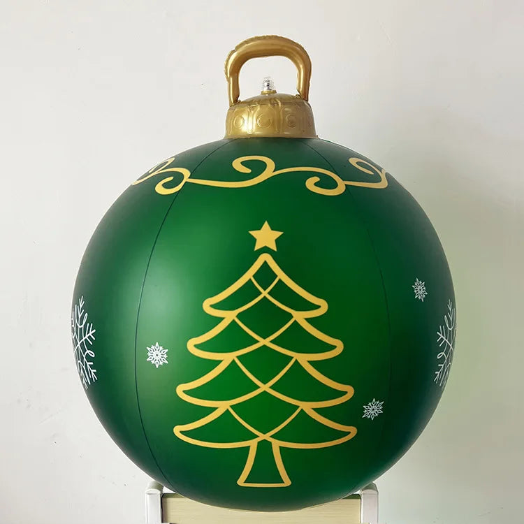 Palla gonfiabile decorativa da esterno con diametro di 60 cm, senza luci