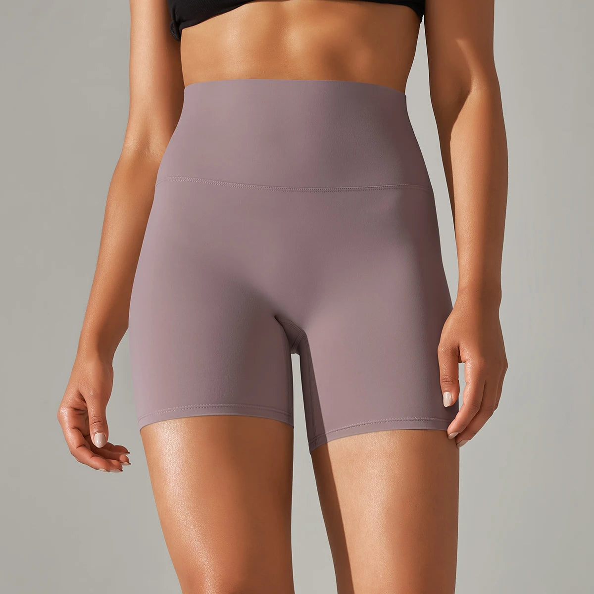 Shorts Deportivos Mujer de Tiro Alto