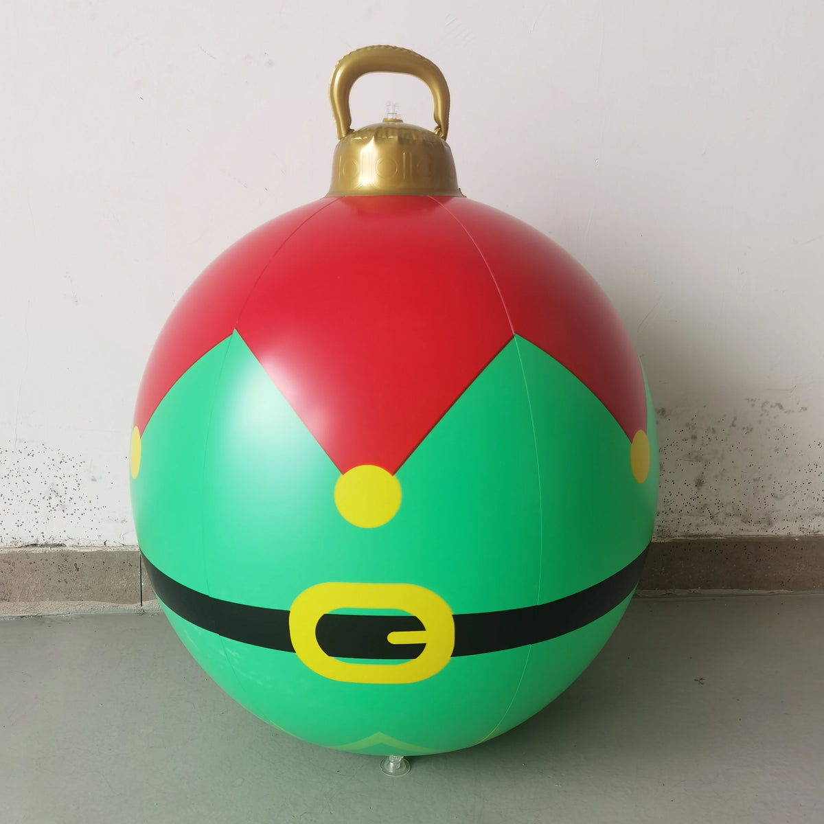 Bola Hinchable Gigante de Navidad de 60 cm para Exterior sin Luces