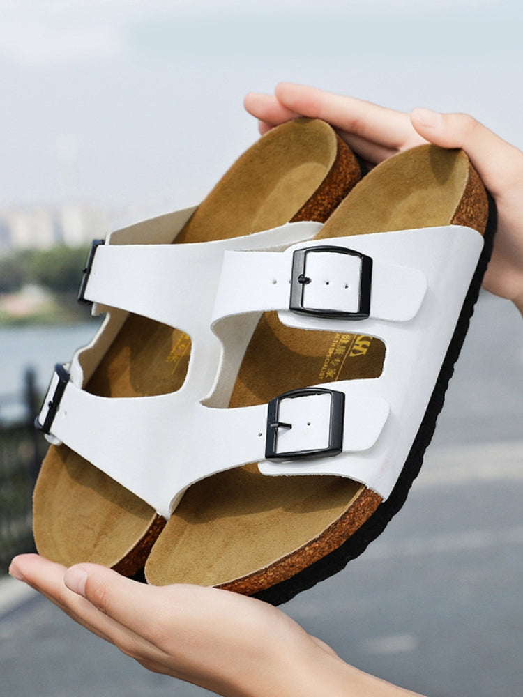 Sandalias de hombre - calzado con hebillas regulables para verano