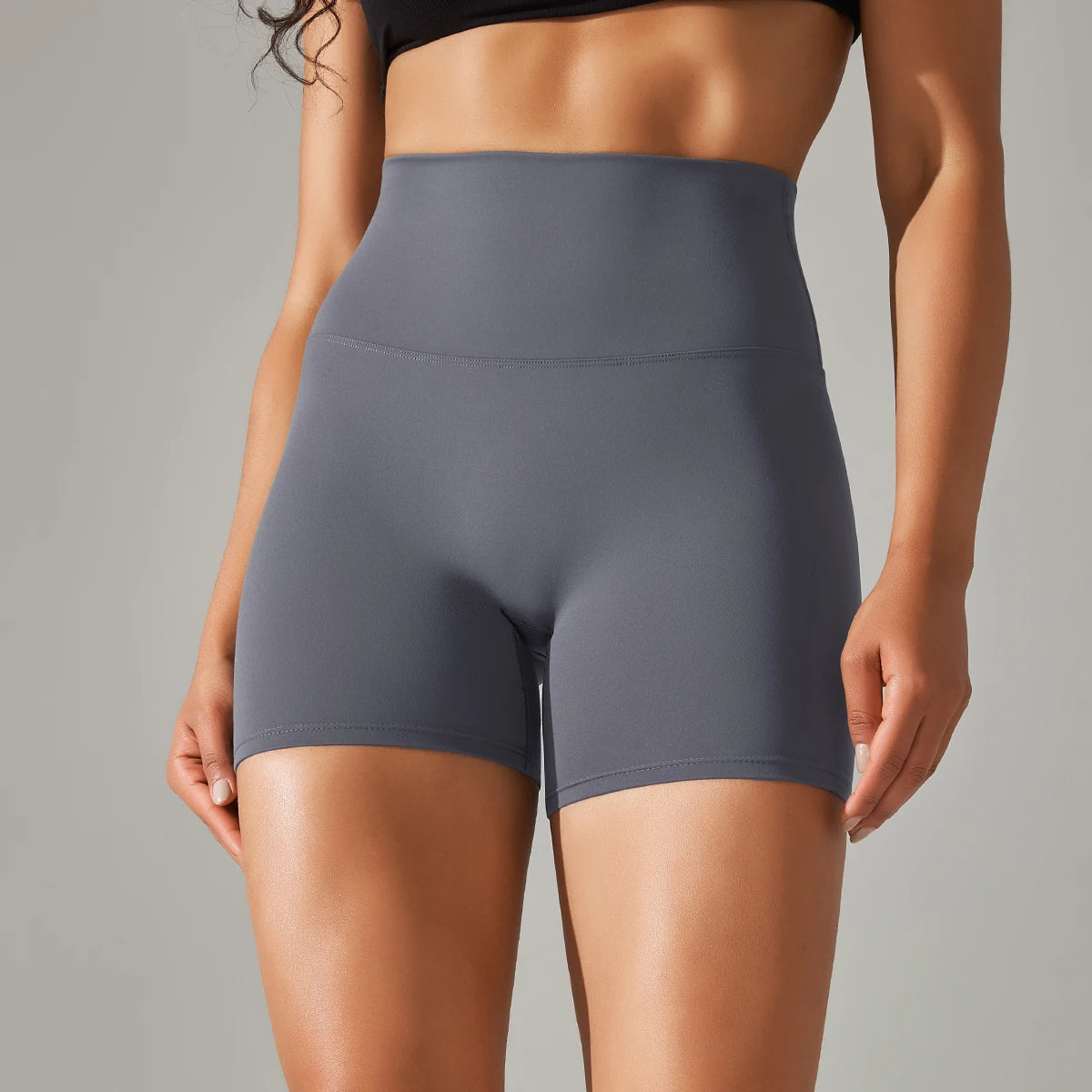 Shorts Deportivos Mujer de Tiro Alto